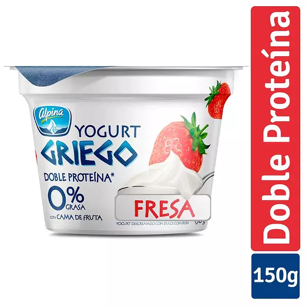 Yogurt Griego Alpina Fresa 150g