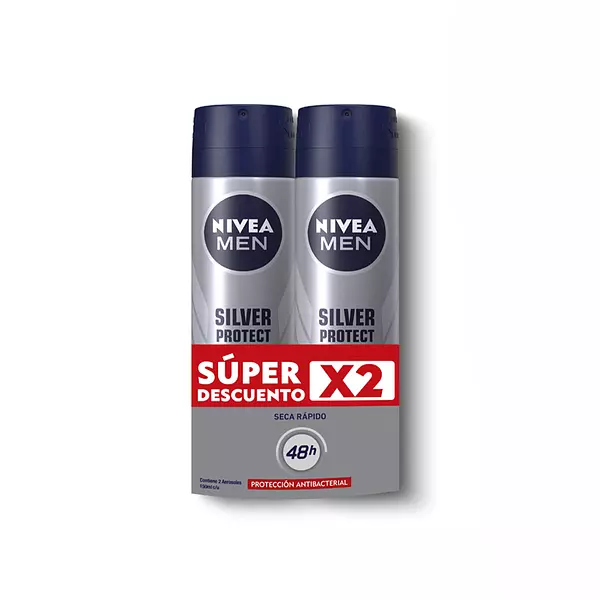 Desodorante Nivea 300ml Aerosol Silver