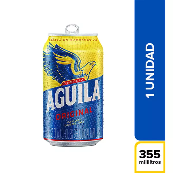 Cerveza Aguila Lata 330ml