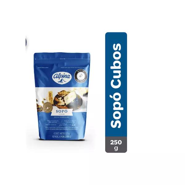 Queso Alpina Sopo Cubo 250g