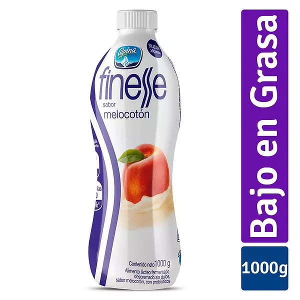 Yogurt Finesse Melocotón 1000g