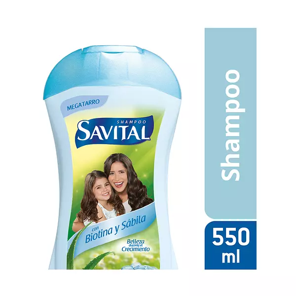 Shampoo Savital Biotina y Sabila 510 Ml