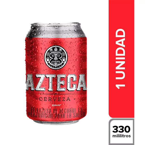 Cerveza Azteca Lata 330ml