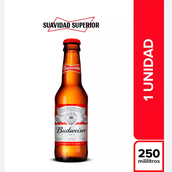 Cerveza Budweiser Nrb 250ml