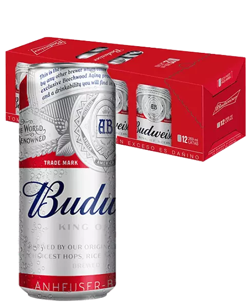 Cerveza Budweiser Lata 12*269ml