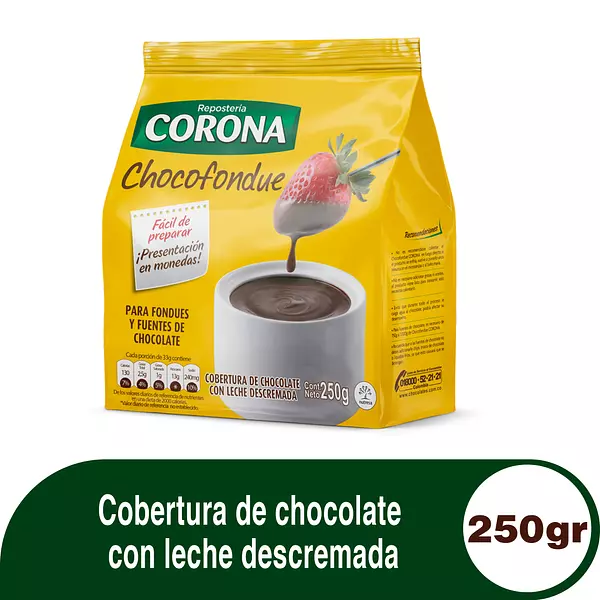 Cobertura Corona Chocofunde 250g