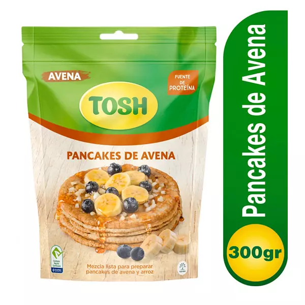 Mezcla Pancakes Tosh Avena y Arroz 300g