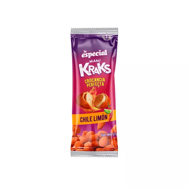 Mani La Especial Kraks Chile Limon 23g