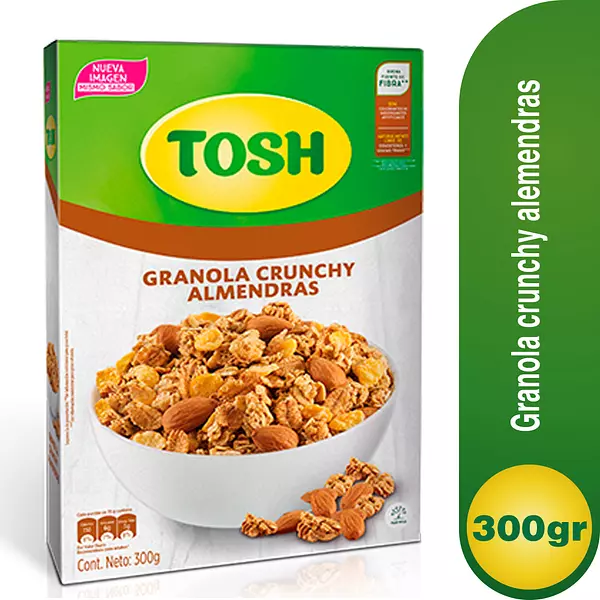 Granola Tosh Crunchy Almendras 300g