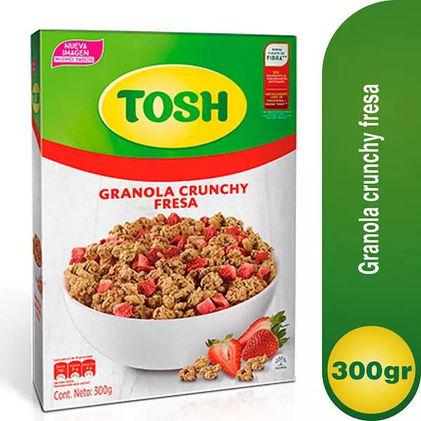 Granola Tosh Crunchy Fresa 300g