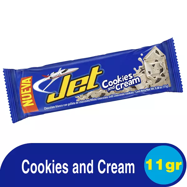 Chocolatina Jet Cookies And Cream 11g