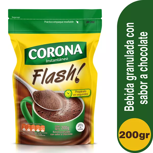 Chocolate Corona Flash Granulado 200g