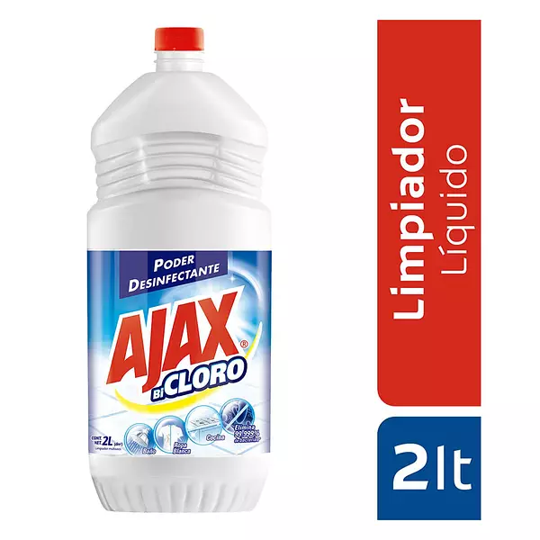 Limpia Pisos Ajax Bicloro 2l