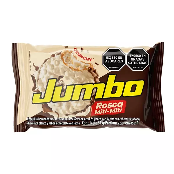 Chocolatina Jumbo Rosca MitiMiti 31g