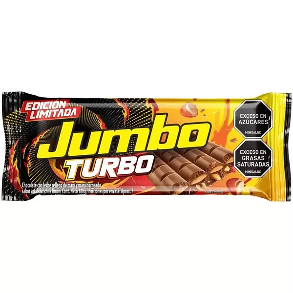 Chocolatina Jumbo Turbo 180g