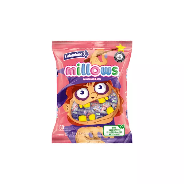 Masmelos Millows Individual Halloween 250g