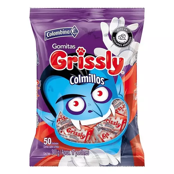 Gomas Grissly Colmillos 300g