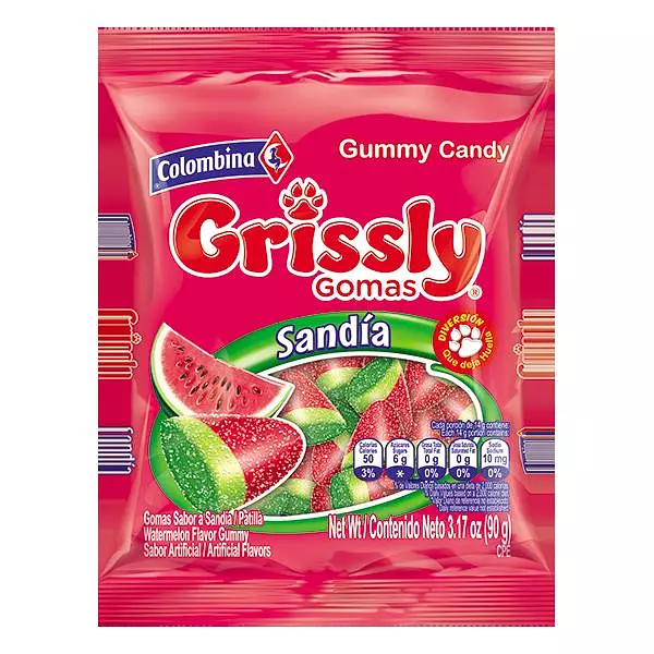 Gomas Grissly Sandia 70g