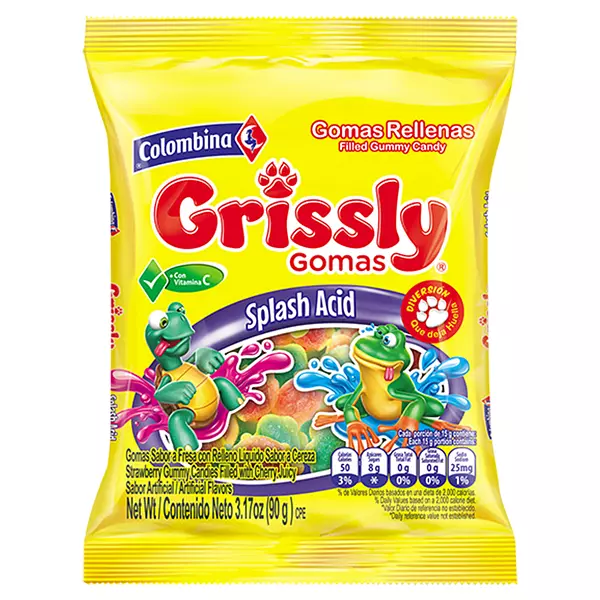 Gomas Grissly Splash Acid 70g