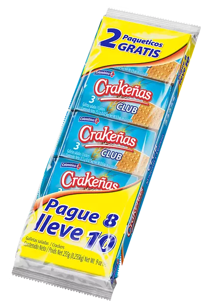 Galletas Crakeñas Club 255g