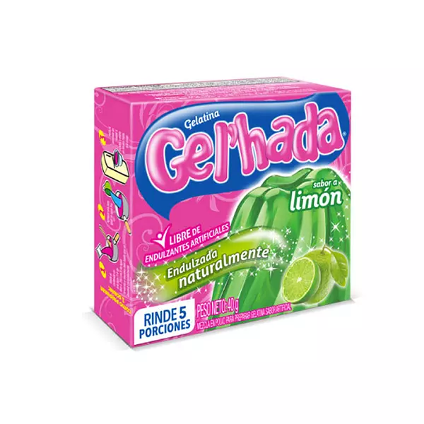 Gelatina Gel´Hada Limon 35g