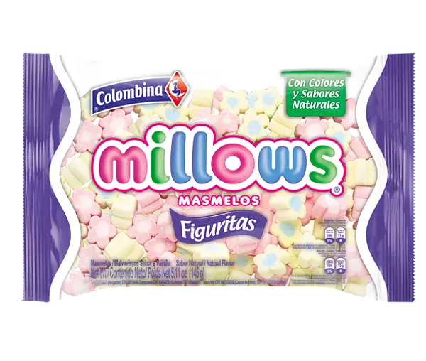 Masmelos Millows Figuritas 145g