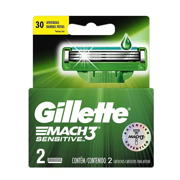 Gillette Mach 3 Power x 2 Sensitive