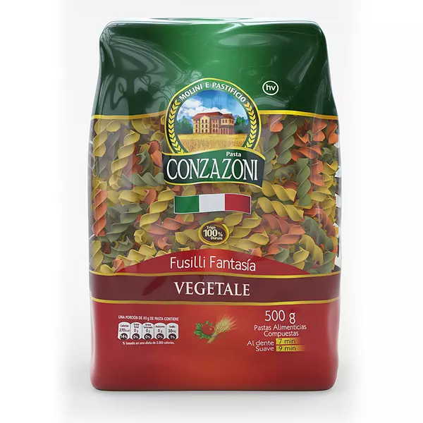 Pasta Conzazoni Fusille Fantasia 500g