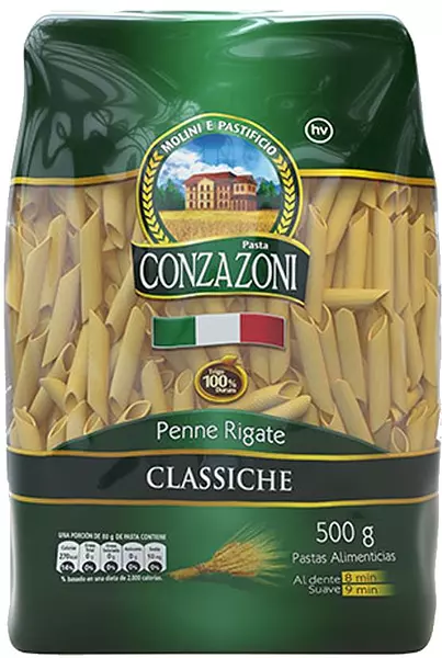 Pasta Conzazoni Penne Rigate 500g