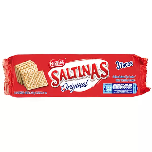 Nestle Saltinas 3 Tacos Original