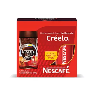 Cafe Nescafe 170g Gratis Mug