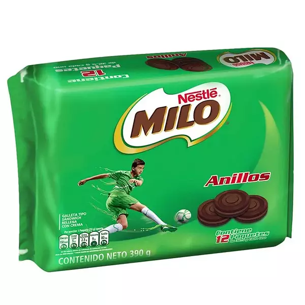 Galleta Milo Sandwich 12*