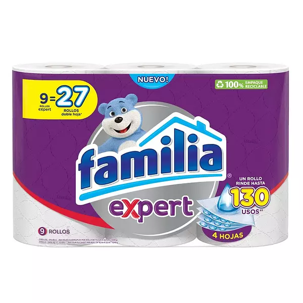 Papel Higienico Familia Expert 9*26.61 M