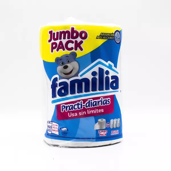 Toalla de Cocina Familia Jumbo 155 Hojas