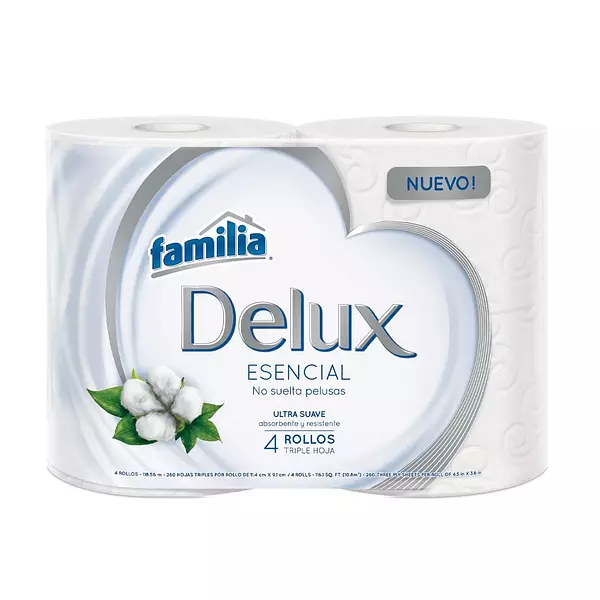 Papel Higienico Familia Delux 4 Rollos