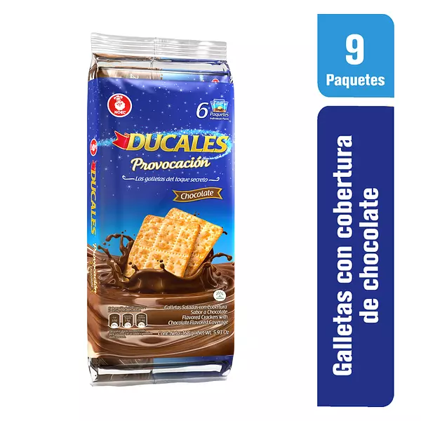 Galleta Ducales Provocación Chocolate 6*28g