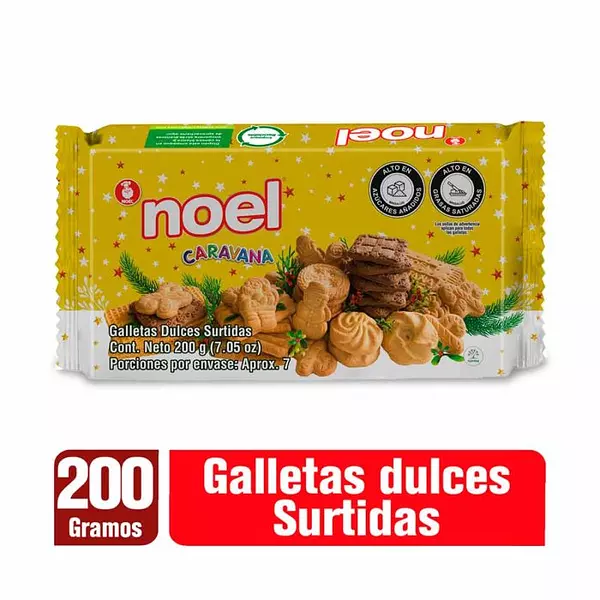 Galleta Navideña Caravana Plegadiza 200g