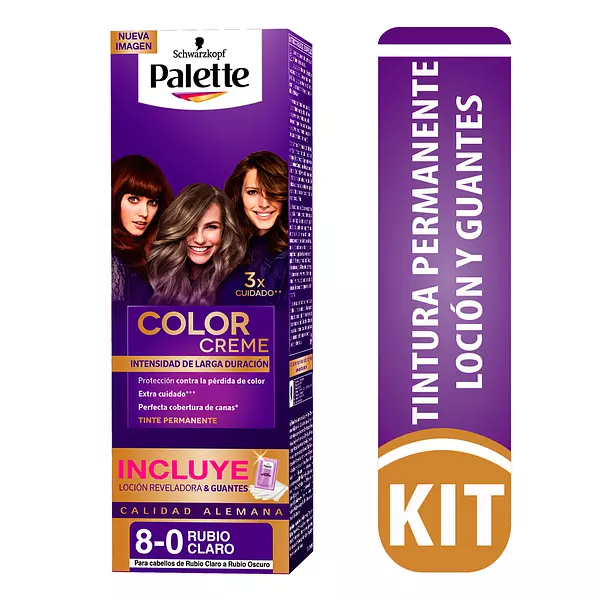 Palett Intensive Color Creme 80 Rubio Claro