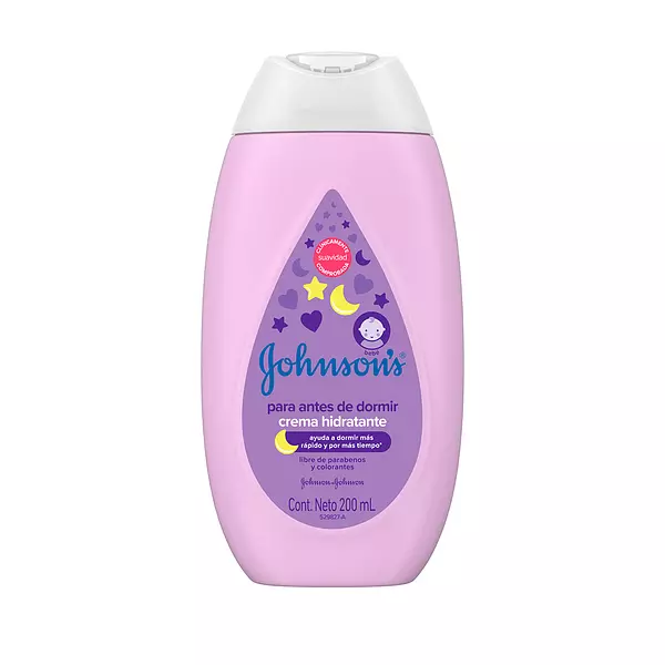 Johnson Baby Crema Liq x 200ml Antes de Dormir