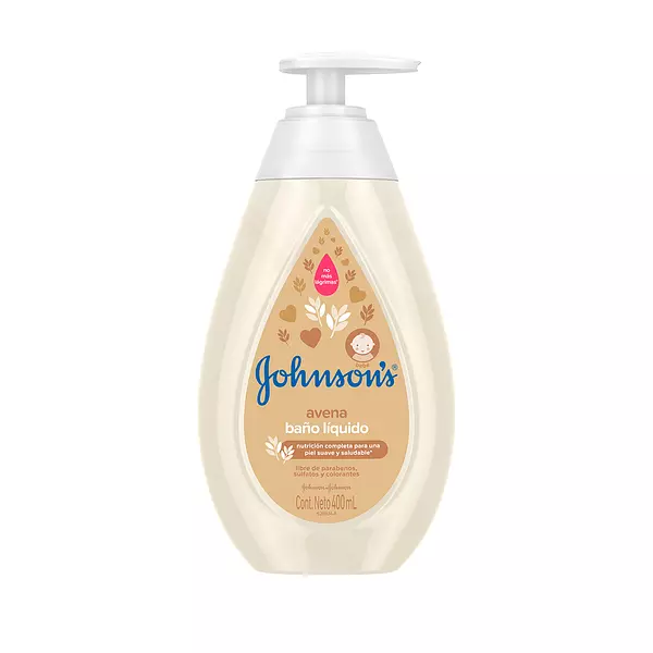 Jabon Liquido Johnson 400ml Avena