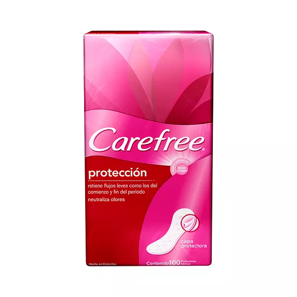 Protectores Carefree 100 con Perfume