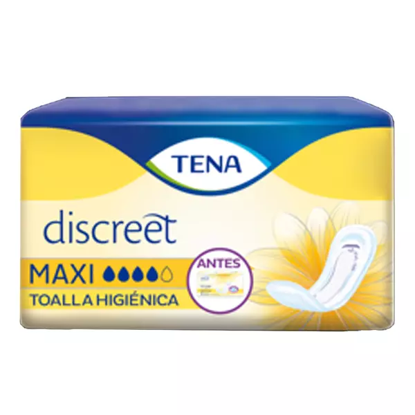 Toalla Higienica Tena Discreet Mujer Maxi 10 Und