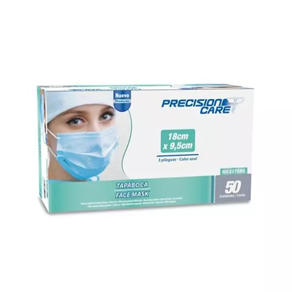 Tapabocas Precision Care 50und