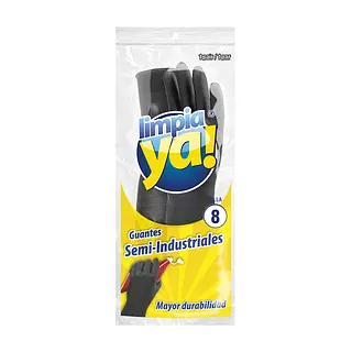 Guante Limpiaya T 8 Negro