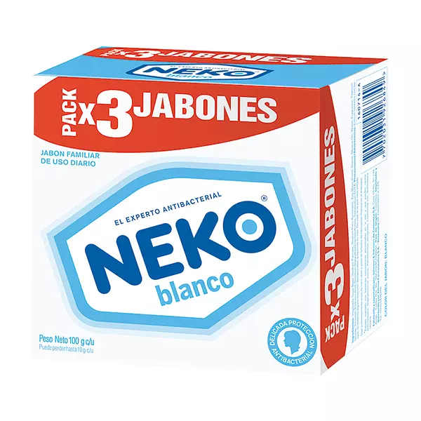 Jabon Baño Neko P.E. Blanco