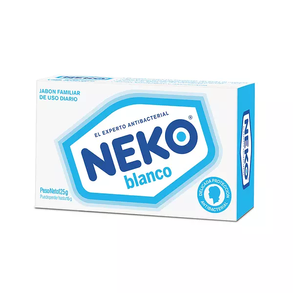 Jabon Baño Neko x 125g Blanco