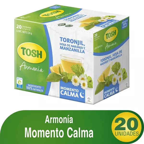 Infusion Tosh Bienestar Calma 20 Und