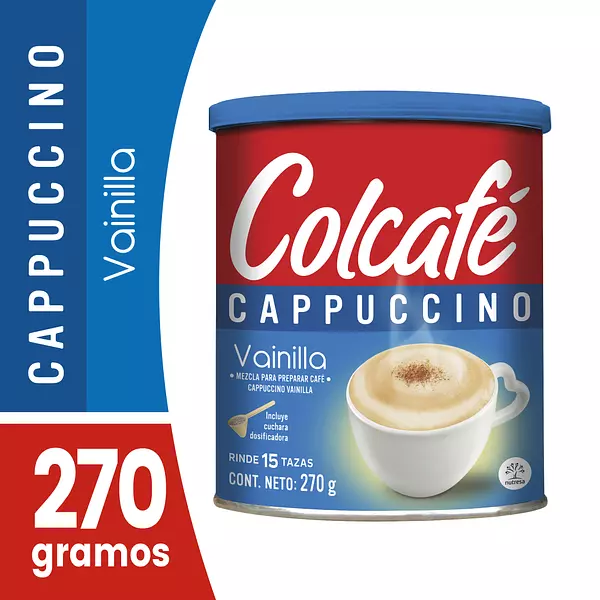 Capuccino Colcafé Vainilla Lata 200g