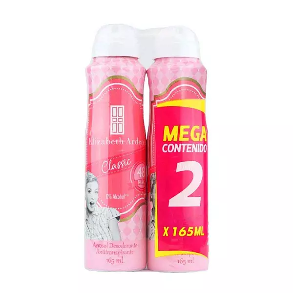 Desodorante Aerosol Elizabeth Arden Duo 165ml