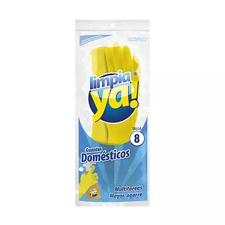 Guante Limpiaya T 8 Amarillo